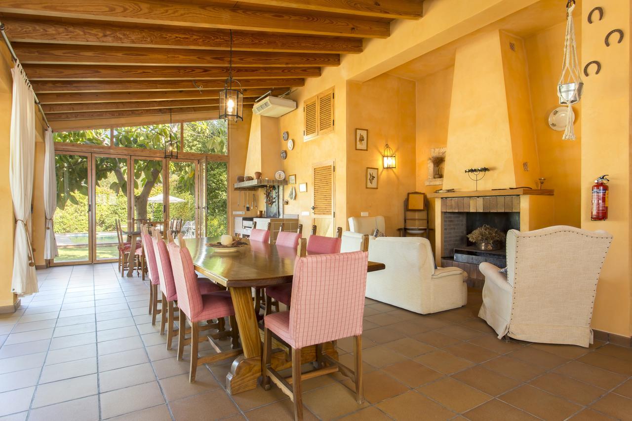 Вилла Es Castellet De Bunola Буньола Экстерьер фото